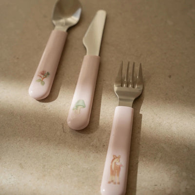 Little Dutch Children's cutlery set 3-Piece Fairy Garden - Swanky Boutique Malta