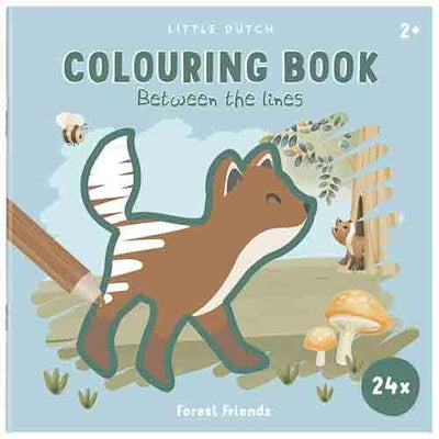 Little Dutch Colouring book - Forest Friends Swanky Boutique 