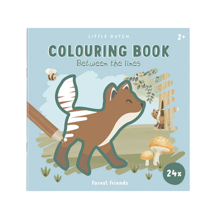Little Dutch Colouring book - Forest Friends Swanky Boutique 