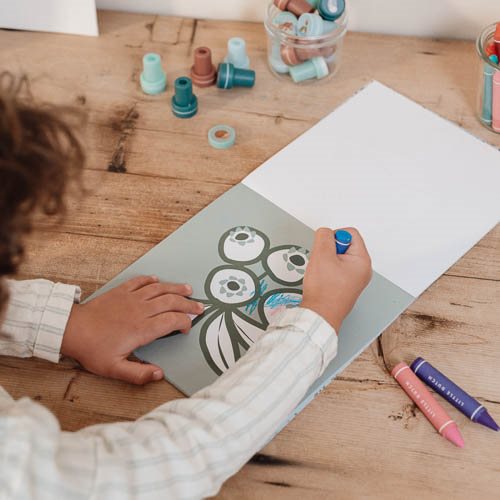 Little Dutch Colouring book - Forest Friends Swanky Boutique 