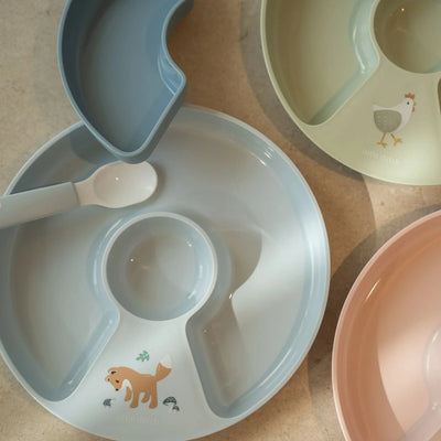 Little Dutch Compartment Plate Forest Friends - Swanky Boutique Malta