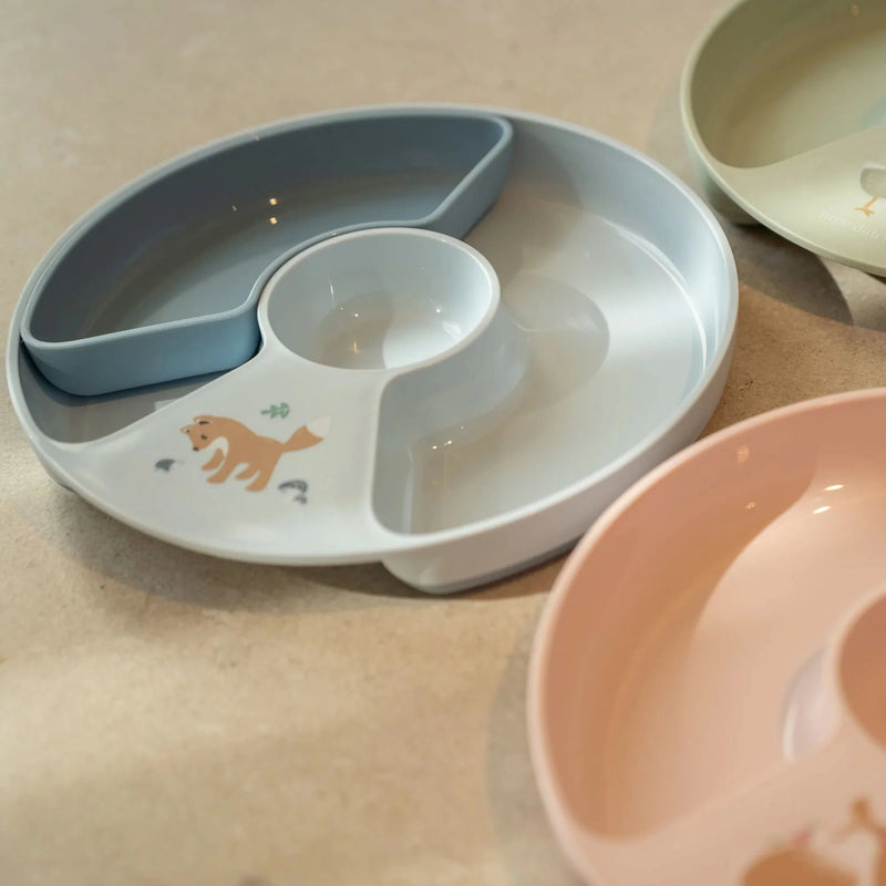 Little Dutch Compartment Plate Forest Friends - Swanky Boutique Malta
