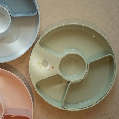 Little Dutch Compartment Plate Little Farm - Swanky Boutique Malta