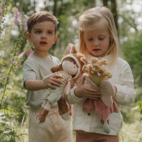 Little Dutch Cuddle Doll Sam Forest Friends - Swanky Boutique Malta