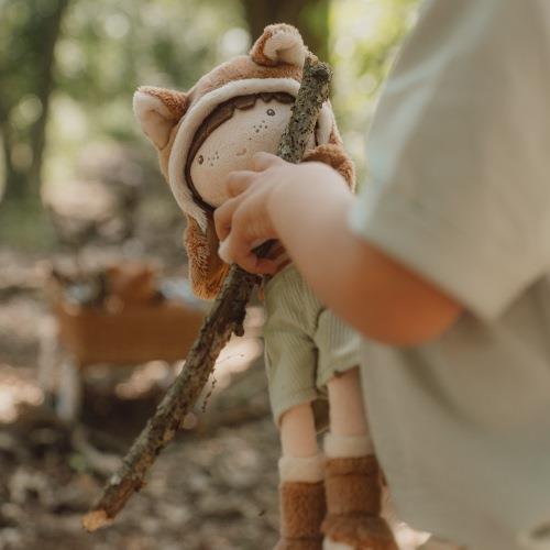 Little Dutch Cuddle Doll Sam Forest Friends - Swanky Boutique Malta