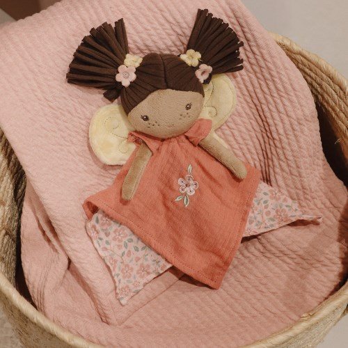 Little Dutch Cuddle cloth Fairy Evi - Pink - Fairy Garden - Swanky Boutique Malta