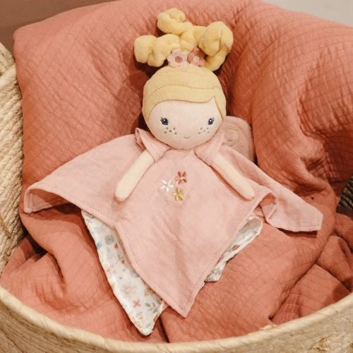 Little Dutch Cuddle cloth Fairy Mila - Pink - Fairy Garden - Swanky Boutique Malta