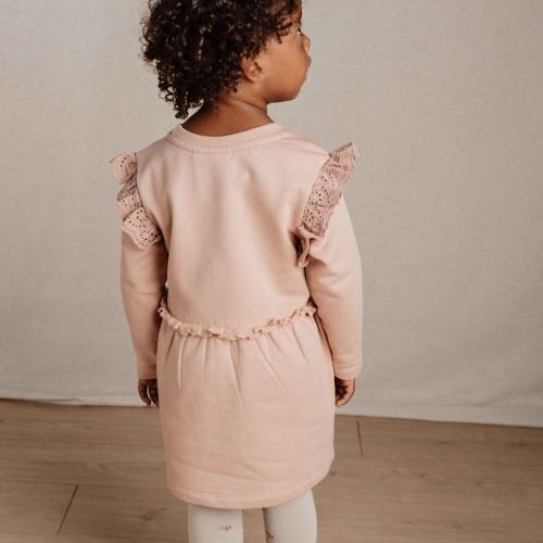 Little Dutch Dress long sleeves Soft Rose - Swanky Boutique 