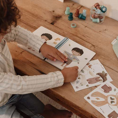 Little Dutch Dress up book - Forest Friends - Swanky Boutique 