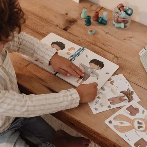 Little Dutch Dress up book - Forest Friends - Swanky Boutique 
