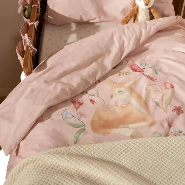 Little Dutch Duvet Cover Blossom Fairy Garden Reversible - Swanky Boutique