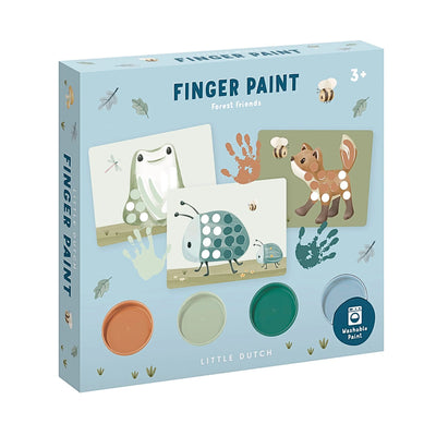 Little Dutch Fingerpaint set - Forest Friends - Swanky Boutique