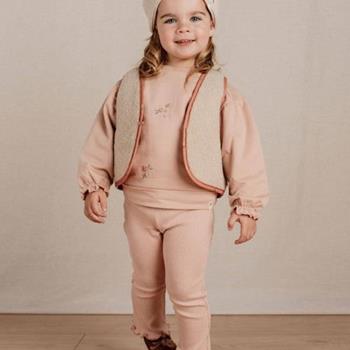 Little Dutch Flared Trousers Soft Rose - Swanky Boutique