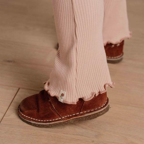 Little Dutch Flared Trousers Soft Rose - Swanky Boutique