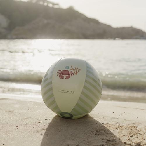 Little Dutch Fresh Greens Beach Ball 35cm - Swanky Boutique Malta