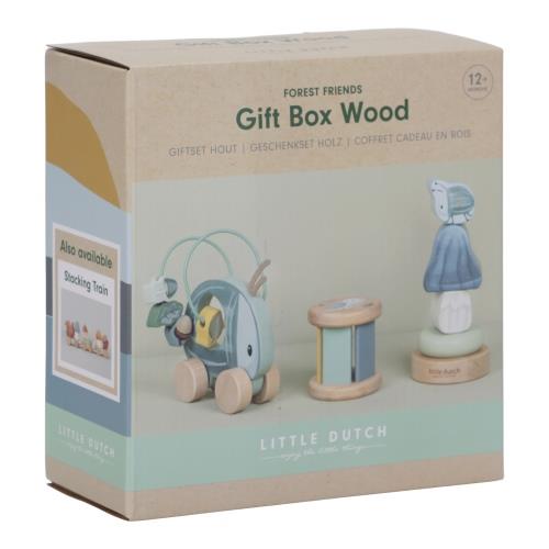 Little Dutch Gift box wood - Forest Friends