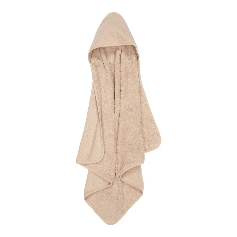 Little Dutch Hooded Towel Pure Beige - Swanky Boutique Malta