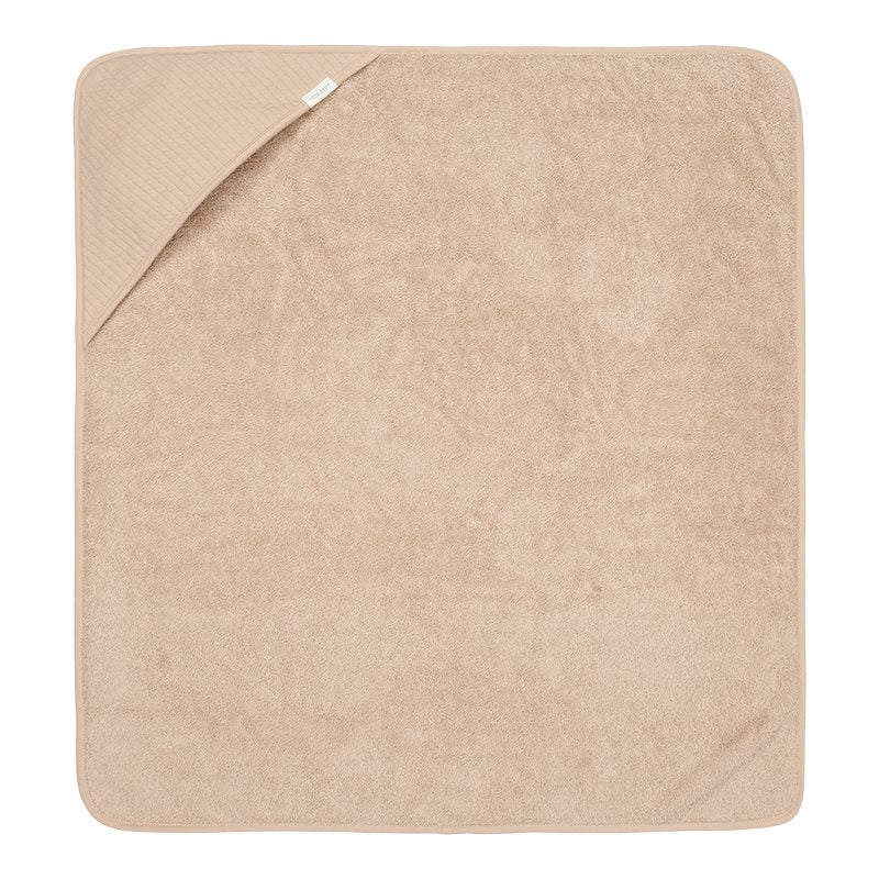 Little Dutch Hooded Towel Pure Beige - Swanky Boutique Malta