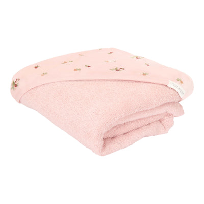 Little Dutch Hooded towel embroidered Blossom - Swanky Boutique