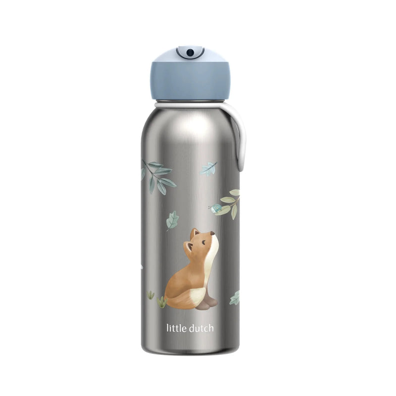 Little Dutch Insulated Bottle Flip-Up 350 ml Forest Friends - Swanky Boutique Malta