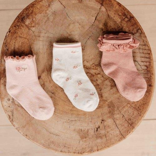 Little Dutch Little Farm 3-pack Socks Multi Girls - Swanky Boutique