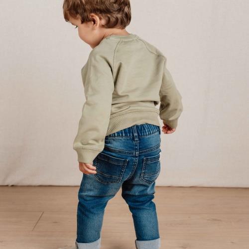Little Dutch Little Farm Denim Joggers - Swanky Boutique