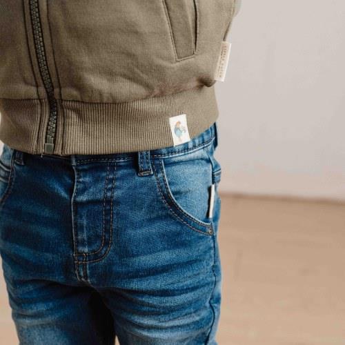 Little Dutch Little Farm Denim Joggers - Swanky Boutique