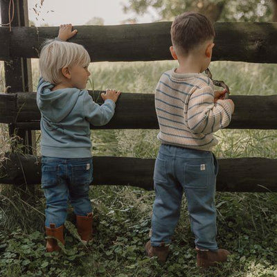 Little Dutch Little Farm Joggers Dark Blue - Swanky Boutique