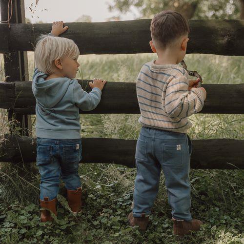 Little Dutch Little Farm Joggers Dark Blue - Swanky Boutique
