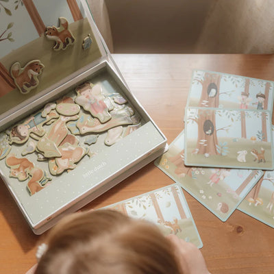 Little Dutch Magnetic Play Board - Forest Friends - Swanky Boutique