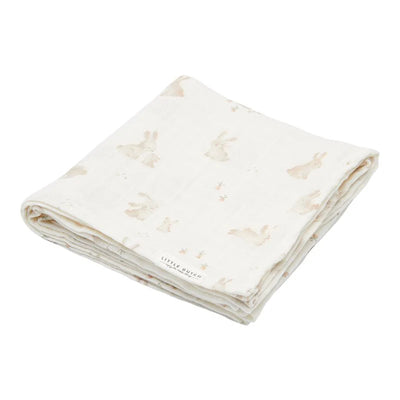 Little Dutch Muslin Swaddle Baby Bunny - Swanky Boutique Malta