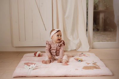 Little Dutch Official Playpen mat 75 x 95 cm - Fairy Garden - Swanky Boutique