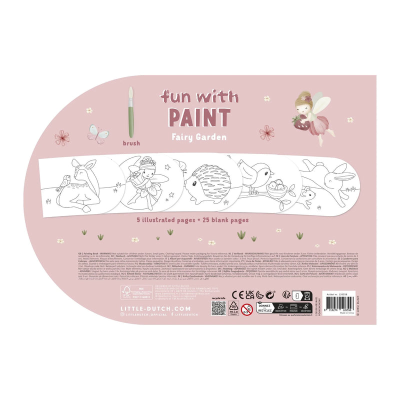 Little Dutch Paint Book Fairy Garden - Swanky Boutique Malta