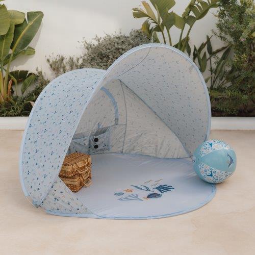 Little Dutch Pop Up Tent Ocean Dreams Blue - Swanky Boutique Malta