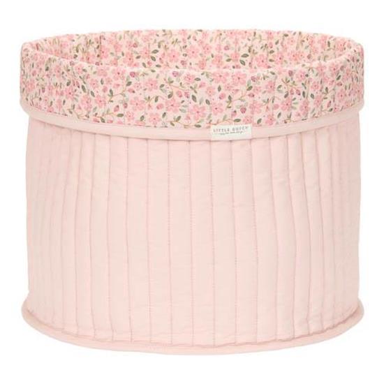 Little Dutch Quilted Storage basket Large Fairy Floral (reversible) - Swanky Boutique