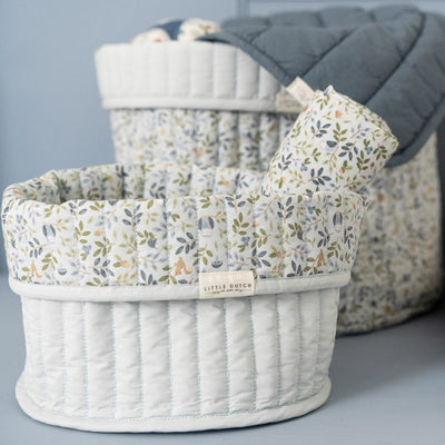 Little Dutch Quilted Storage basket Forest Adventure (reversible) - Swanky Boutique