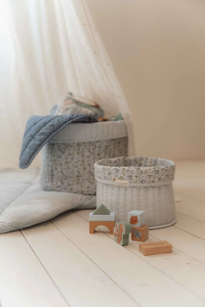 Little Dutch Quilted Storage basket Forest Adventure (reversible) - Swanky Boutique
