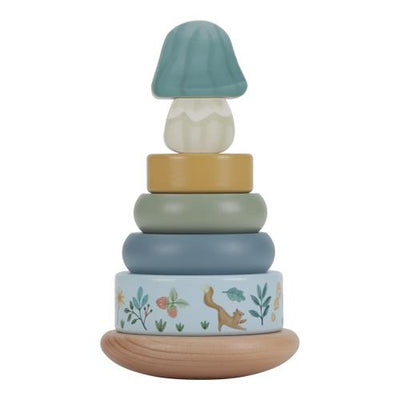 Little Dutch Rocking ring stacker wood - Forest Friends - Swanky Boutique