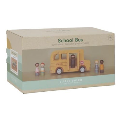 Little Dutch - School Bus with Figures - Swanky Boutique