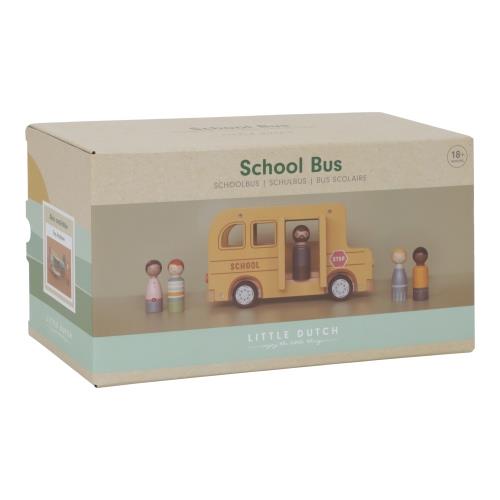 Little Dutch - School Bus with Figures - Swanky Boutique
