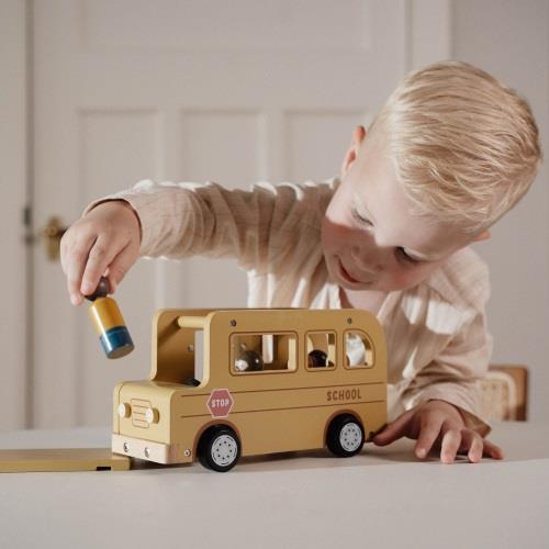 Little Dutch - School Bus with Figures - Swanky Boutique