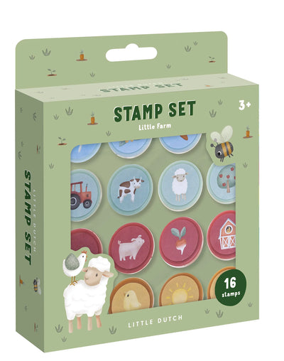 Little Dutch Self Inking Stamps Little Farm - Swanky Boutique