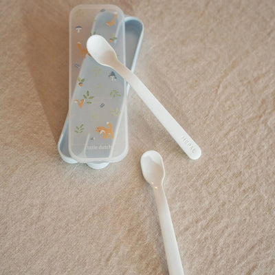 Little Dutch Set Baby Spoon 2 Pieces Forest Friends - Swanky Boutique Malta