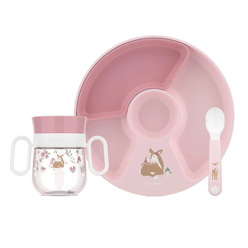 Little Dutch Set Baby Tableware 3-Piece Fairy Garden - Swanky Boutique