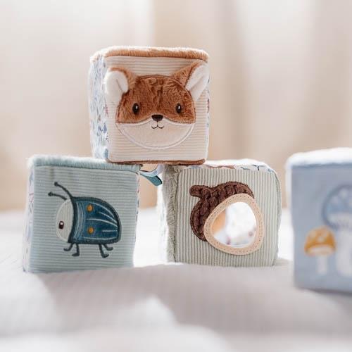 Little Dutch Set of soft cubes - Forest Friends Swanky Boutique