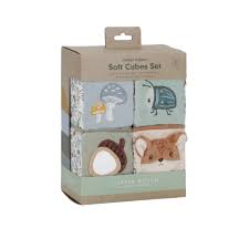 Little Dutch Set of soft cubes - Forest Friends Swanky Boutique