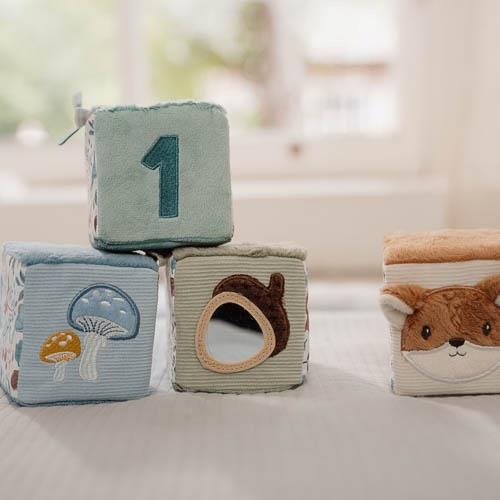Little Dutch Set of soft cubes - Forest Friends Swanky Boutique