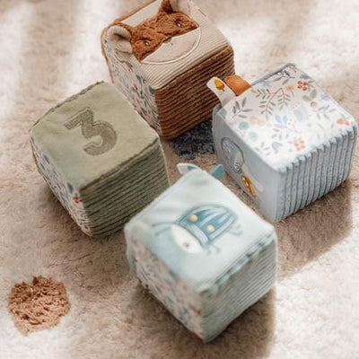 Little Dutch Set of soft cubes - Forest Friends Swanky Boutique