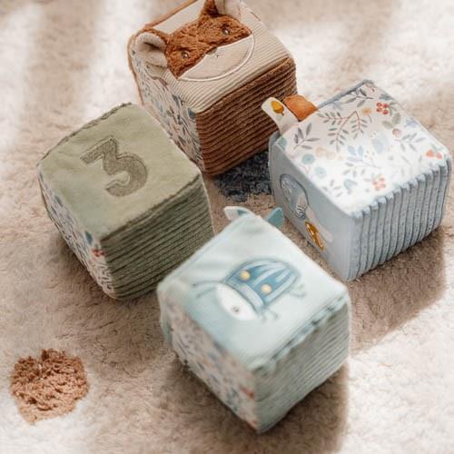 Little Dutch Set of soft cubes - Forest Friends Swanky Boutique