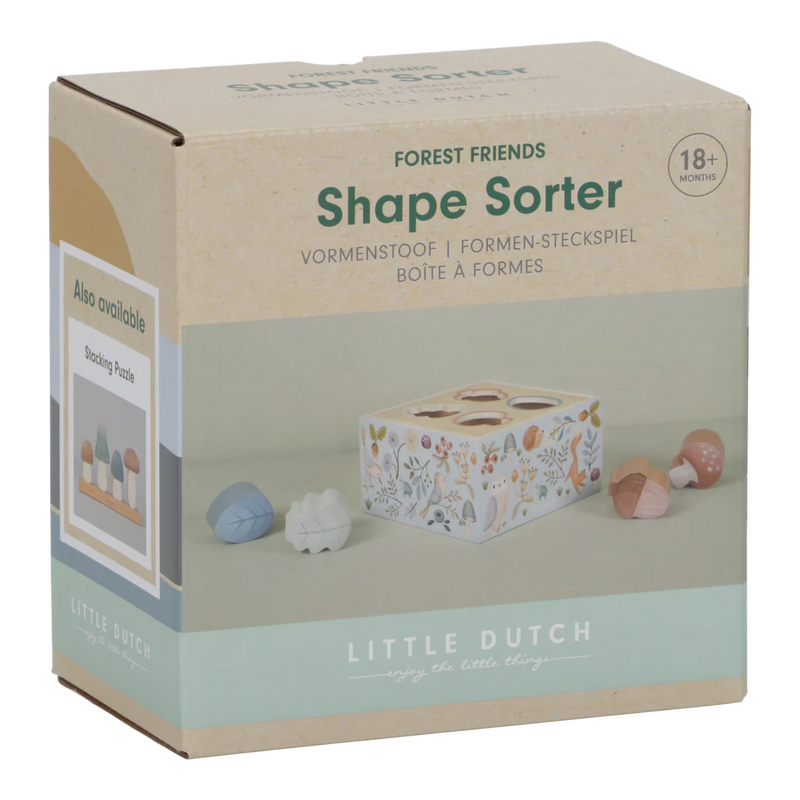 Little Dutch Shape Sorter - Forest Friends - Swanky Boutique
